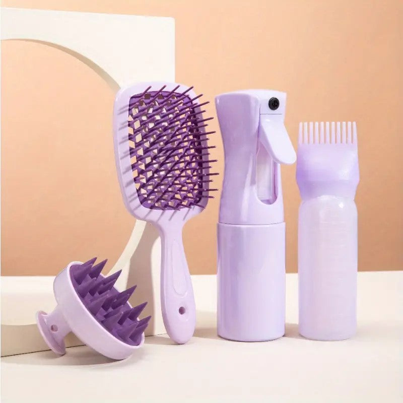 Four-piece hair care set