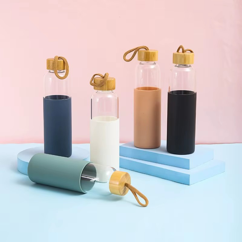 Eco-Friendly Glass Water Bottle