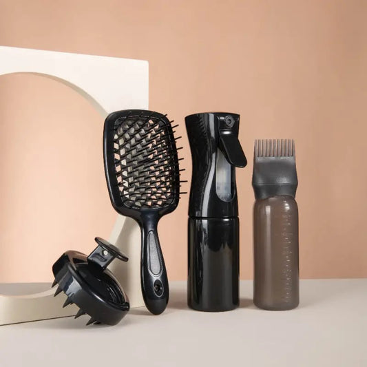 Four-piece hair care set